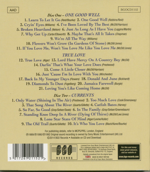 One Good Well - True Love - Currents (2-CD)