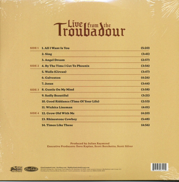 Live From The Troubadour 2-(LP)