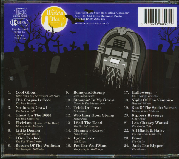 Sounds From The Haunted Jukebox - Songs That Go Bump In The Night (CD)