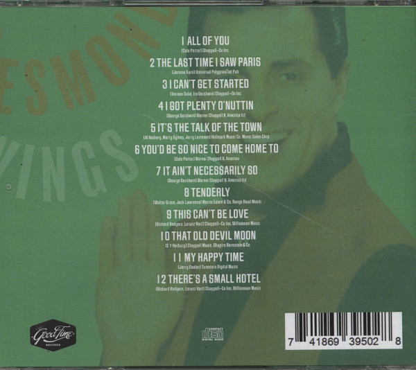 Johnny Desmond Swings (CD)