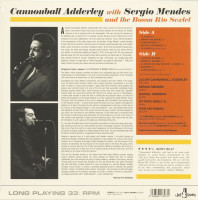 Aperçu: Cannonball Adderley & Sergio Mendes And The Bossa Rio Sextet (LP, 180g Vinyl, Ltd.) Aperçu: Cannonball Adderley & Sergio Mendes And The Bossa Rio Sextet (LP, 180g Vinyl, Ltd.)