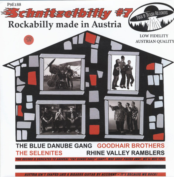 Schnitzelbilly No.7 - Rockabilly Made In Austria (7inch, EP, 33rpm, Ltd.) Schnitzelbilly No.7 - Rockabilly Made In Austria (7inch, EP, 33rpm, Ltd.)