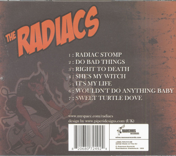 The Return Of The Radiacs (CD)