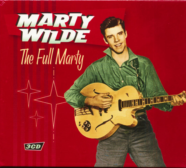 Wilde, Marty The Full Marty (3-CD) Slipcase Packaging Wilde, Marty The Full Marty (3-CD) Slipcase Packaging