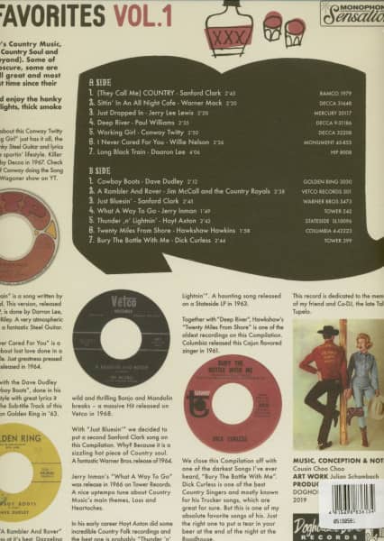 Roadhouse Favorites Vol.1 - Cowboy Boots (LP)