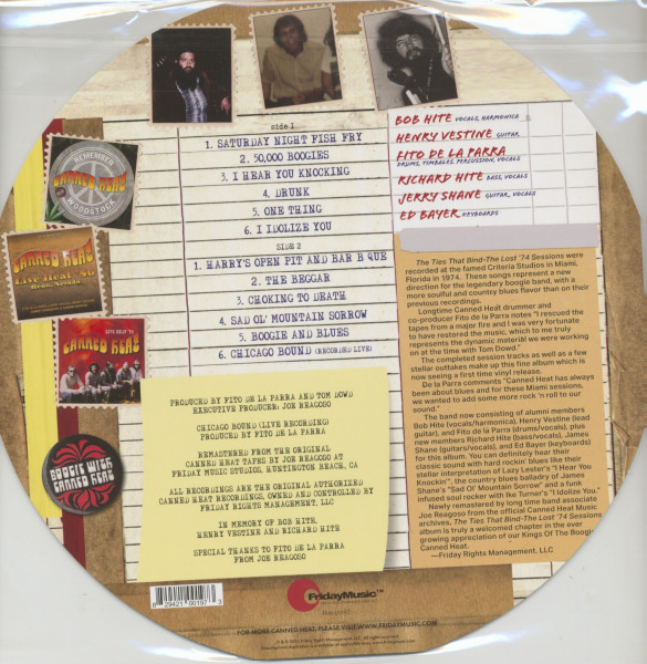 Ties That Bind - The Lost '74 Sessions (LP, colored Vinyl)