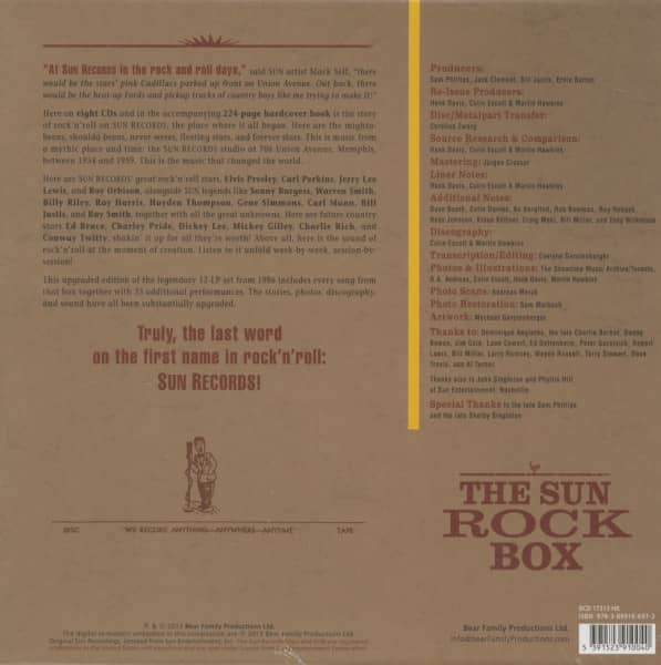 Sun Rock Box 1950-1959 (8-CD Deluxe Box Set)