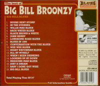 Aperçu: The Best Of Big Bill Blues - Blues Forever (CD) Aperçu: The Best Of Big Bill Blues - Blues Forever (CD)