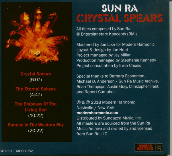 Crystal Spears (CD)