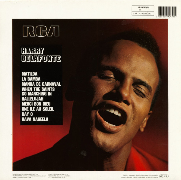 The Best Of Harry Belafonte (2 LP)
