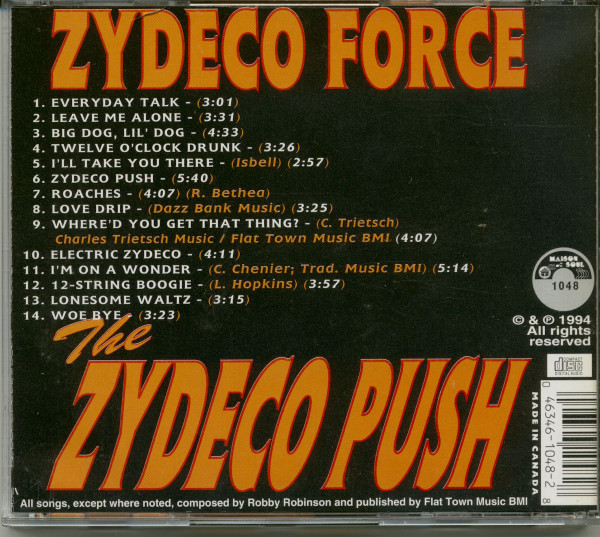The Zydeco Push (CD)