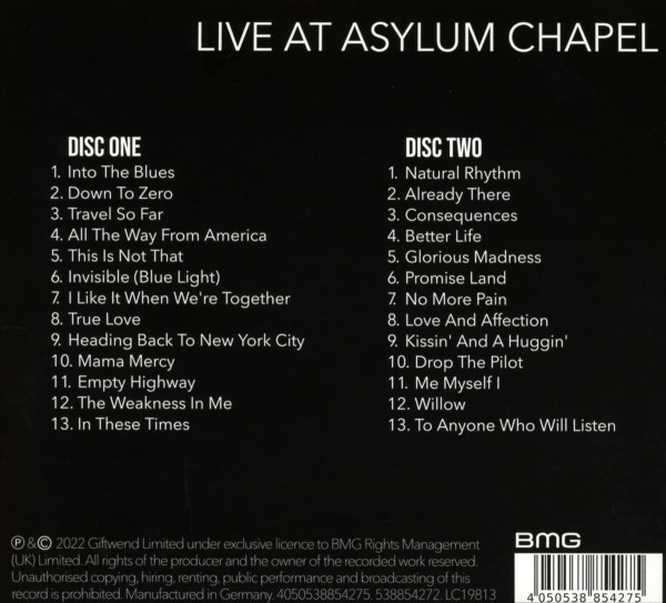 Live At Asylum Chapel (2-CD)