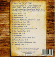 Aperçu: Songs Doc Didn't Sing (CD) Aperçu: Songs Doc Didn't Sing (CD)