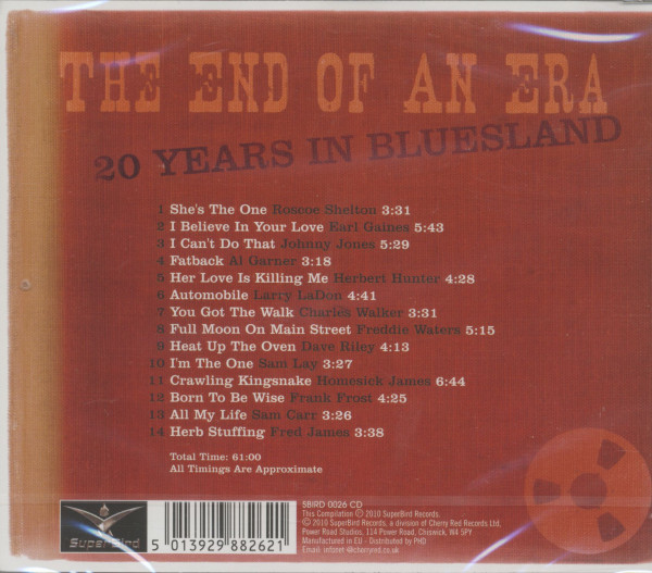 Va End Of An Era: 20 Years In Bluesland