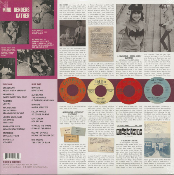 Kim Fowley - Technicolor Grease - Lost Treasures From The Vaults 1956-69, Vol.4 (LP)