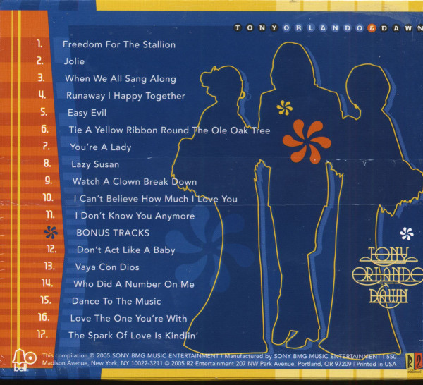 Tuneweaving - Tony Orlando & Dawn Series No.2 (CD)
