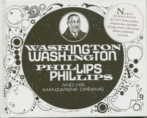Washington Phillips & His Manzarene Dreams (CD, Book) Washington Phillips & His Manzarene Dreams (CD, Book)