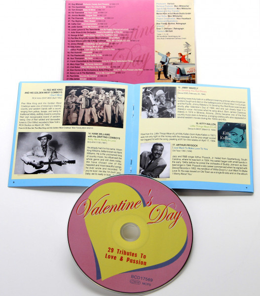 Valentine's Day - 29 Tributes To Love & Passion (CD)