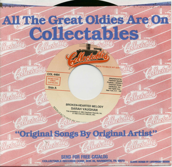 Broken-Hearted Melody - Unforgettable (7inch, 45rpm, BC, CS) Broken-Hearted Melody - Unforgettable (7inch, 45rpm, BC, CS)