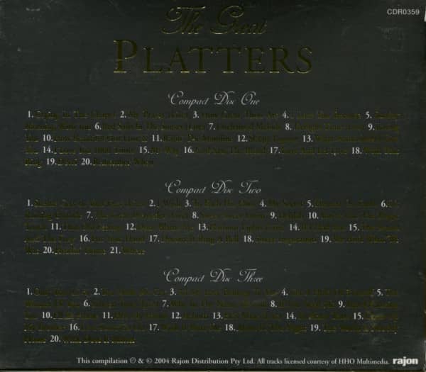 The Great Platters (3-CD)