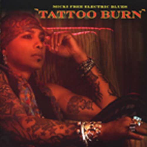 Micki Free Electric Blues Tattoo Burn