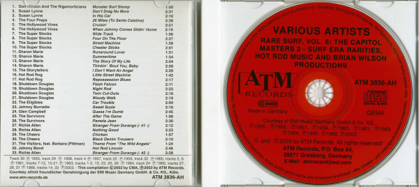 Rare Surf Vol.6 - The Capitol Masters 2 (CD)