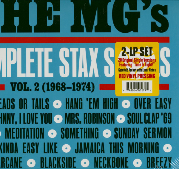 The Complete Stax Singles Vol.2 1968-1974 (2-LP, Red Vinyl, Ltd.)