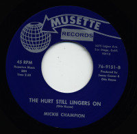 Aperçu: What Good Am I (Without You) - The Hurt Still Lingers Onr (7inch, 45rpm) Aperçu: What Good Am I (Without You) - The Hurt Still Lingers Onr (7inch, 45rpm)