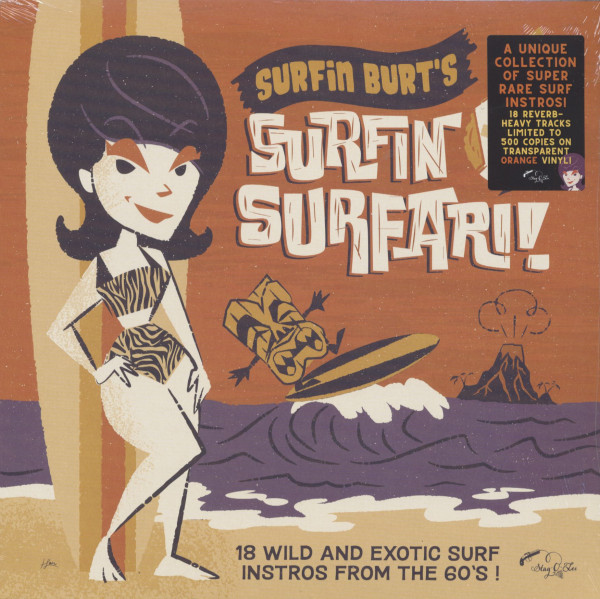 Surfin Burt's Surfin Surfari! (LP, colored Vinyl, Ltd.) Surfin Burt's Surfin Surfari! (LP, colored Vinyl, Ltd.)