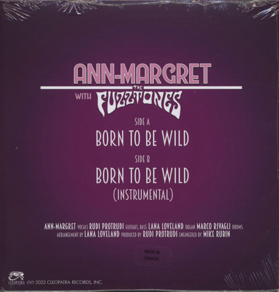 Born To Be Wild (7inch, 45rpm, SC, colored Vinyl, Ltd.)