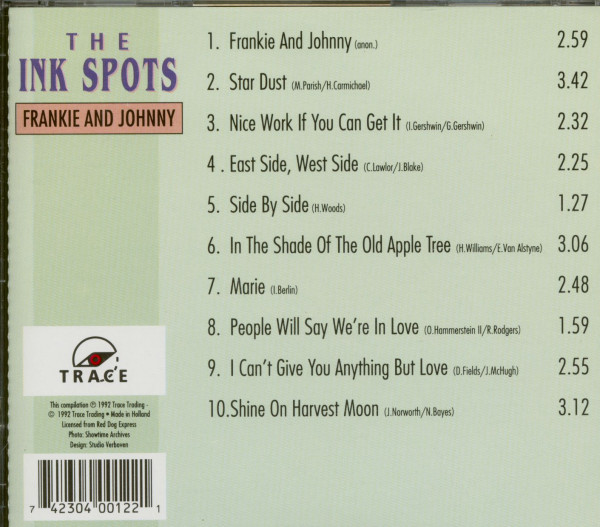 The World Of The Ink Spots (CD)