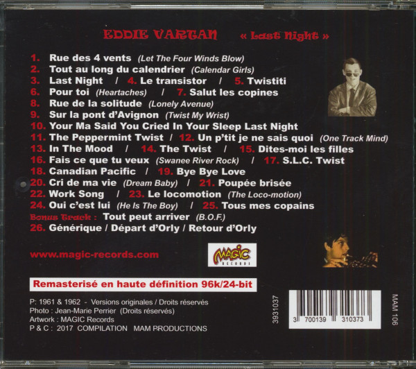 Last Night (CD)