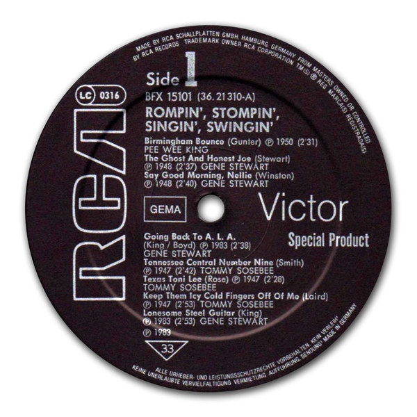 Rompin', Stompin', Singin', Swingin' (LP)