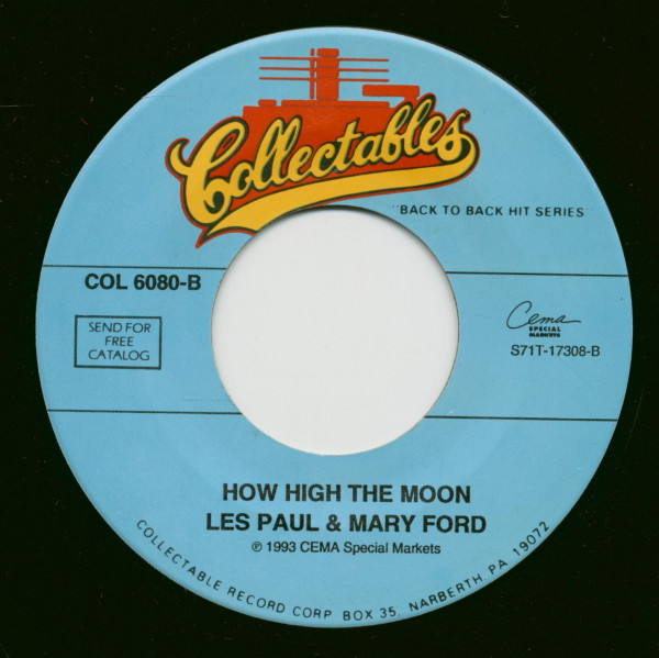 Vaya Con Dios - How High The Moon (7inch, 45rpm)