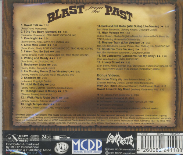 Blast From The Past (CD)