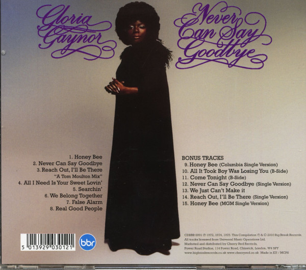 Never Can Say Goodbye (CD)