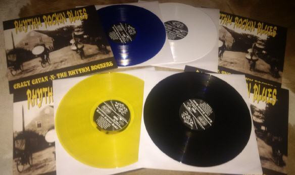 Rhythm Rockin Blues (LP, Blue Vinyl, Ltd.)