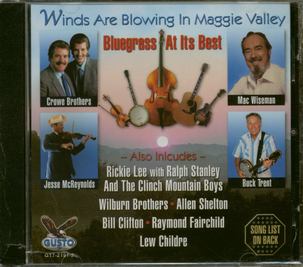Winds Are Blowing In Maggie Valley - Bluegrass At Its Best (CD)