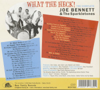 Aperçu: What The Heck! - The Complete Joe Bennett & The Sparkletones (CD) Aperçu: What The Heck! - The Complete Joe Bennett & The Sparkletones (CD)