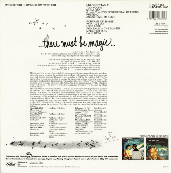 Unforgettable (LP)