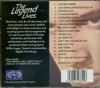 Aperçu: The Legend Lives Elvis Presley (CD) Aperçu: The Legend Lives Elvis Presley (CD)
