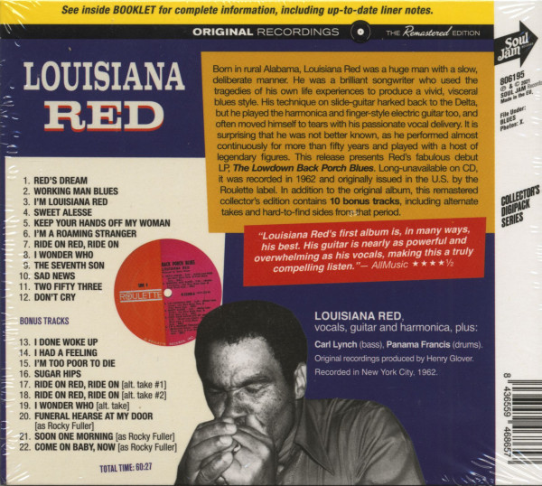 The Lowdown Back Porch Blues (CD)