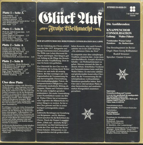 Glück Auf Frohe Weihnacht (2-LP)