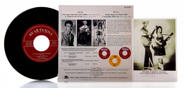 So Long, Good Luck And Goodbye (7inch, EP, 45rpm, PS, Ltd.)