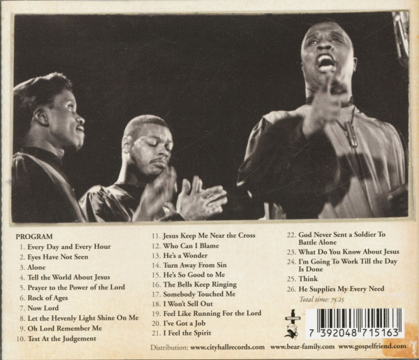 Feel Like Running For The Lord - Early Recordings 1950 - 1961 (CD)