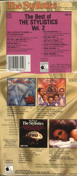 The Best Of The Stylistics Vol.2 (CD)