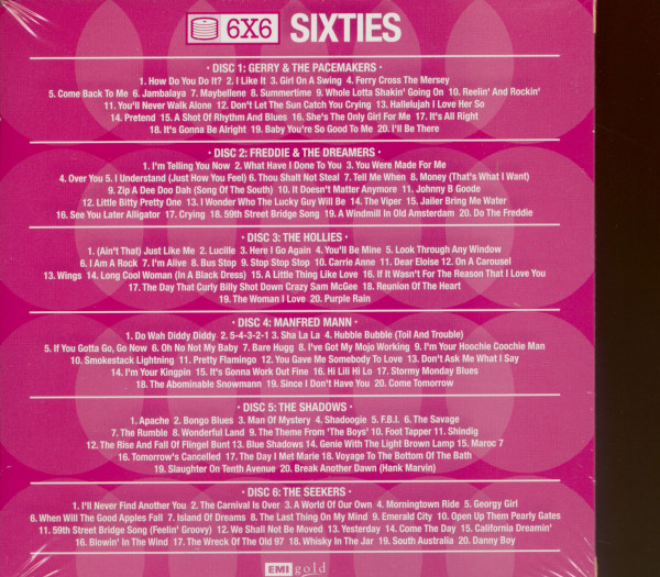 Va Sixties (6-CD Papersleeve Collection)