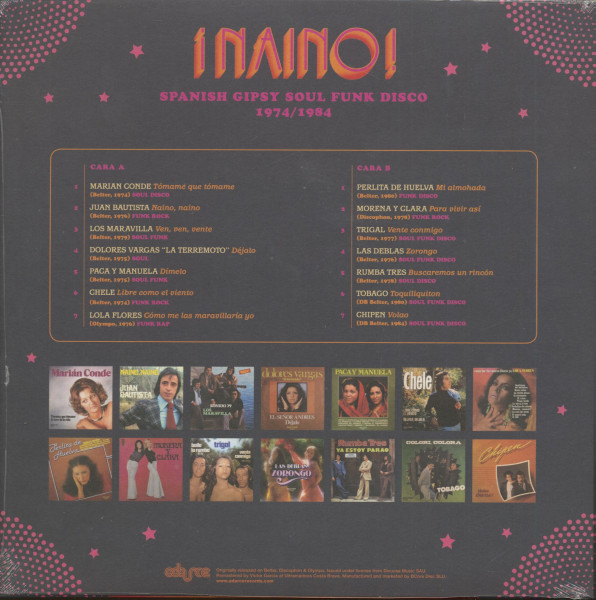 Naino - Spanish Gipsy Soul Funk Disco 1974-1984 (LP, Ltd.)