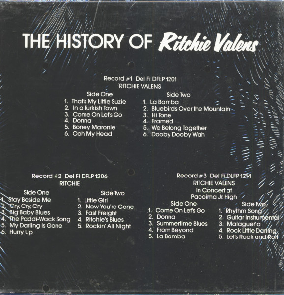 The History Of Ritchie Valens (3-LP)
