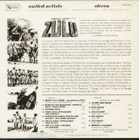 Aperçu: Zulu - Original Motion Picture Soundtrack & Themes (LP) Aperçu: Zulu - Original Motion Picture Soundtrack & Themes (LP)